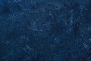 View of blue grunge texture as background