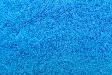 Texture of blue sponge as background