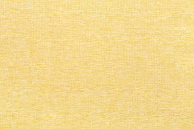 Closeup view of yellow fabric as background