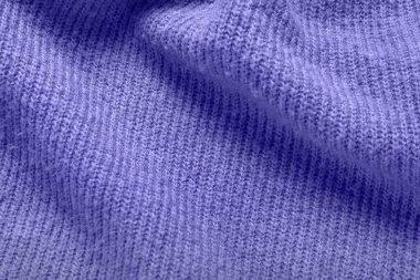 Texture of violet fabric as background, closeup