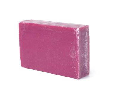 Beyaz arka plan üzerinde izole doğal sabun