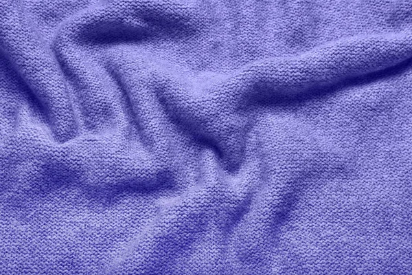 紫罗兰色面料的背景 特写结构 — 图库照片