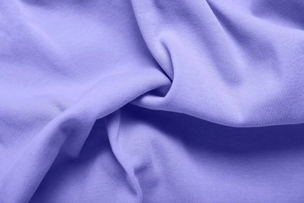 Texture Violet Fabric Background Closeup — стоковое фото