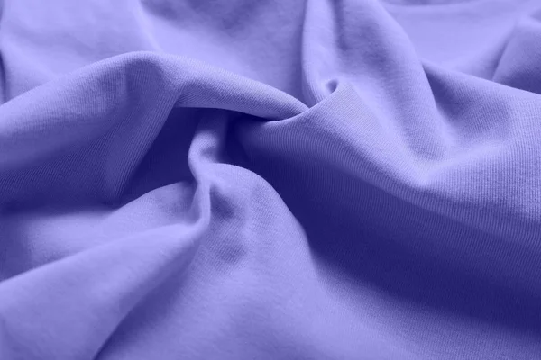Texture of violet fabric as background, closeup