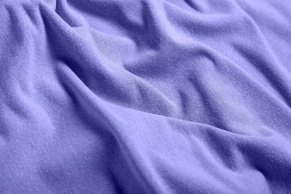 Textuur Van Violet Weefsel Als Achtergrond Close — Stockfoto