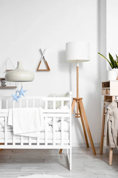 Interior Light Children Bedroom Baby Crib Lamp —  Fotos de Stock