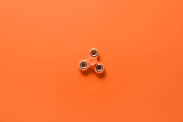 Moderne Spinner Oranje Achtergrond — Stockfoto