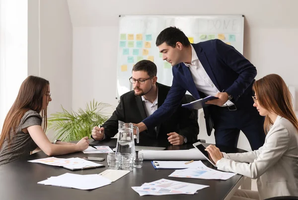 Group People Working Business Plan Office — Stock Photo, Image