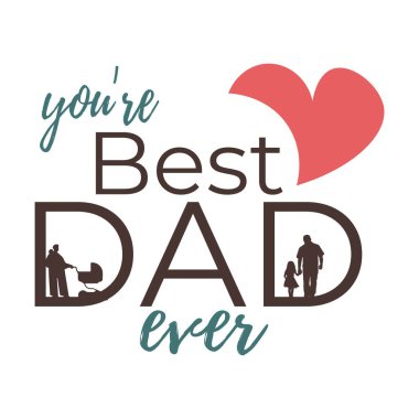 Babalar Günü tebrik kartı 