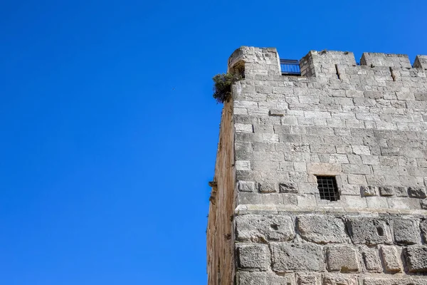 stock image Beautiful view of Jaffa Gate in Jerusalem