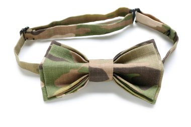 Beyaz arka plan üzerinde izole papyon