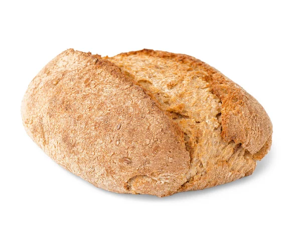 Fresh Loaf Bread Isolated White Background — Stock Photo, Image