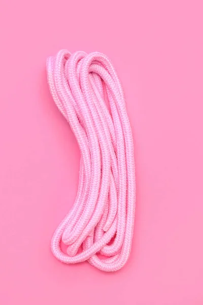 Cuerda Sex Shop Sobre Fondo Rosa — Foto de Stock