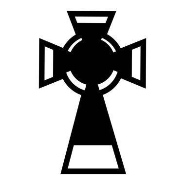 Beyaz arkaplanda çapraz çizginin sembolü