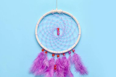 Açık mavi arka planda güzel bir düş kapanı