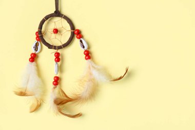 Bej arka planda güzel bir düş kapanı