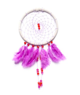 Güzel düş kapanı beyazda izole edilmiş.