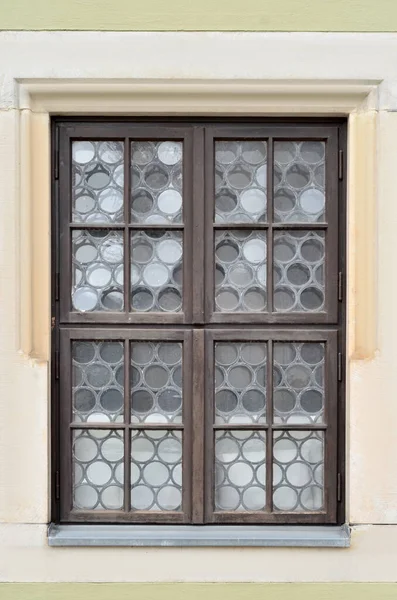 View Old Building Wooden Window — Stock Photo, Image