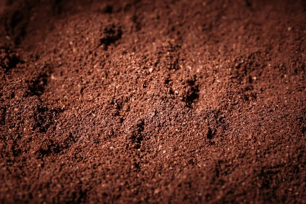 Coffee Powder Background Closeup — Stock Photo, Image