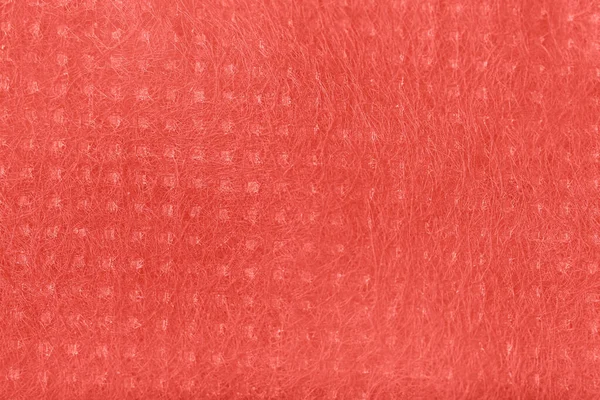 Closeup View Coral Fabric Texture Background — Stock Photo, Image