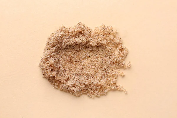 Natural Body Scrub Color Background — Stock Photo, Image