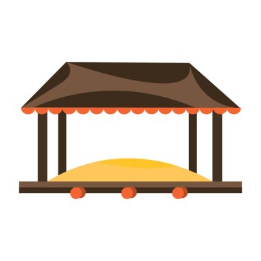 kuş besleyici beyaz arka plan üzerinde