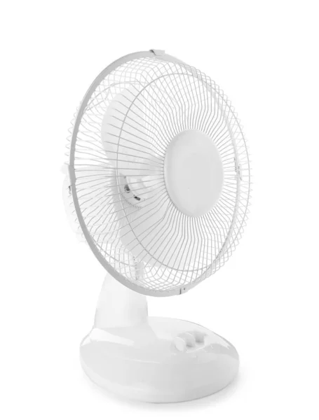 Electric Fan Isolated White Background — Stock Photo, Image