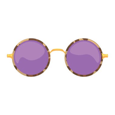 Beyaz arka plan üzerinde modern güneş gözlüğü