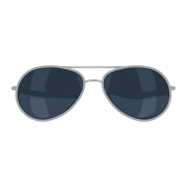 Μοντέρνα Γυαλιά Ηλίου Άσπρο Φόντο — Διανυσματικό Αρχείο