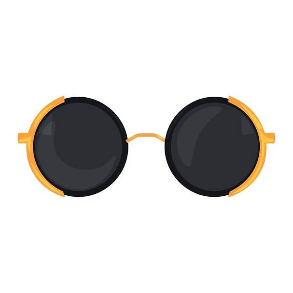 Modern Sunglasses White Background — Stock Vector