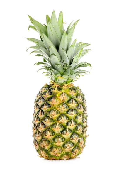 Fresh Ripe Pineapple White Background — Stock Photo, Image