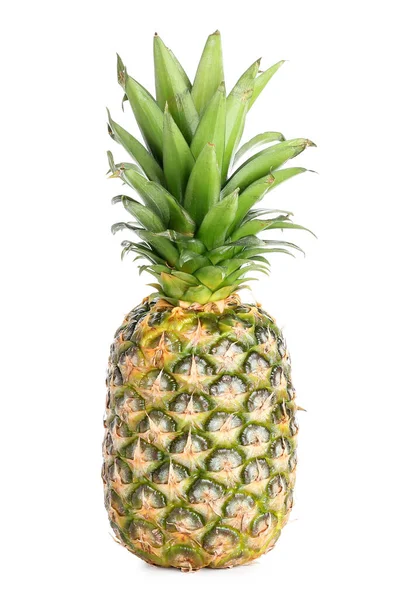 Fresh Ripe Pineapple White Background — Stock Photo, Image