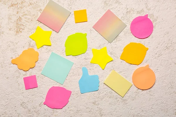 Colorful Sticky Notes Grunge Background — Stock Photo, Image