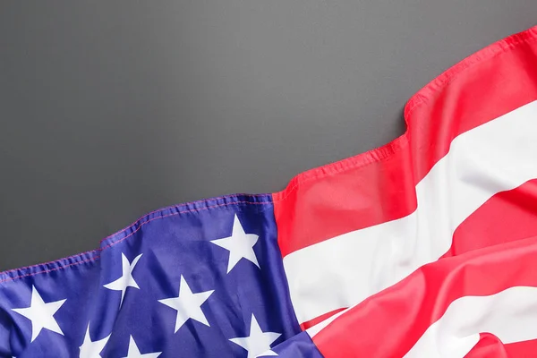 Usa Flag Dark Background Memorial Day Celebration — Stock Photo, Image