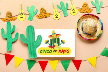 Cinco de Mayo için güzel tebrik kartı (5 Mayıs)