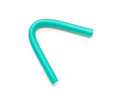 Beyaz arka plan üzerinde izole saç kıvırıcı