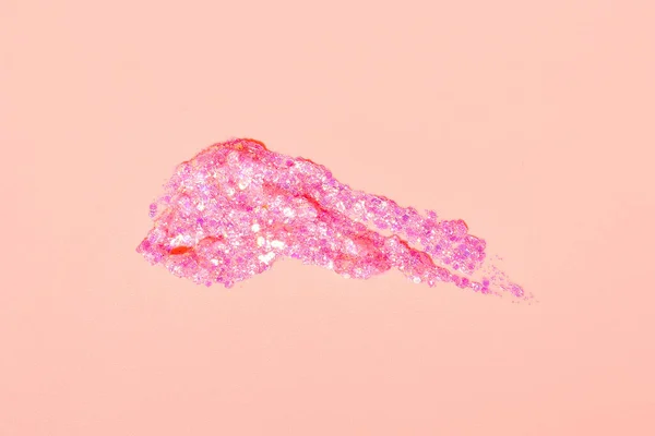 Glitter Εγκεφαλικό Επεισόδιο Ροζ Φόντο — Φωτογραφία Αρχείου