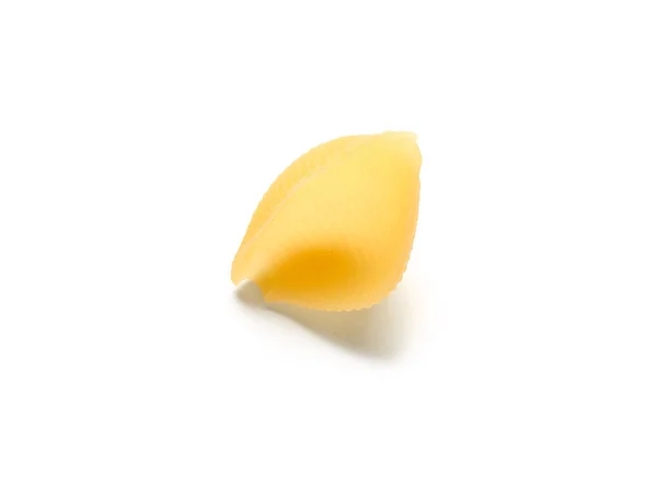 Raw Conchiglie Pasta Isolated White Background — Stock Photo, Image