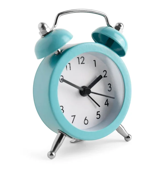 Colorful Alarm Clock Isolated White Background — Stock Photo, Image