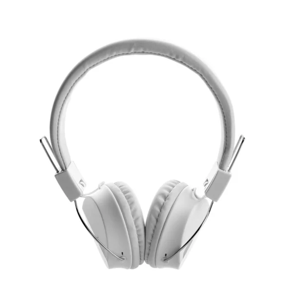 Ασύρματα Ακουστικά Απομονωμένα Λευκό Φόντο — Φωτογραφία Αρχείου