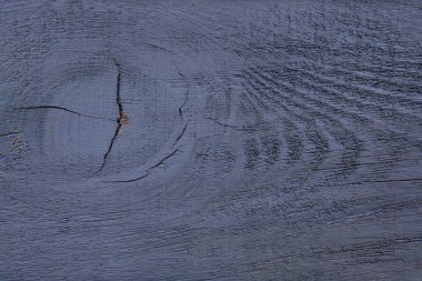 Arkaplan olarak koyu mavi ahşap dokunun görünümü