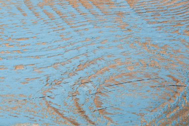 Arka plan olarak yıpranmış mavi ahşap dokunun görüntüsü