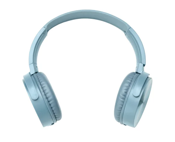 Modern Wireless Headphones White Background — Stock Photo, Image