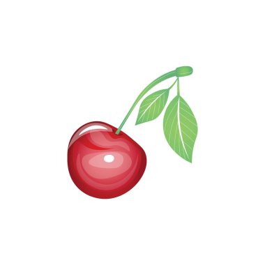 beyaz zemin üzerinde olgunlaşmış kiraz