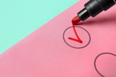 Liste kutusundaki kırmızı kalem işaretlemesi, kapat