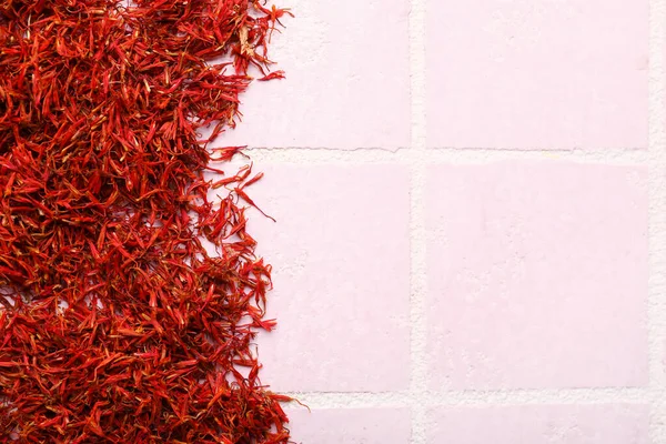 Pile Saffron Pink Tile Background — Stock Photo, Image