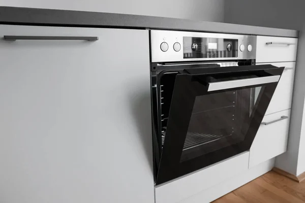 Modern Electric Oven Light Kitchen — Stok Foto