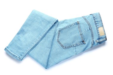 Beyaz arkaplanda şık kotlar