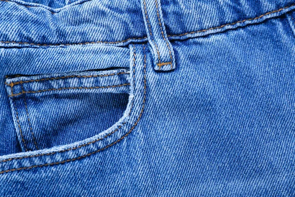 Denim Jumpsuit Background Closeup — Stock Photo, Image