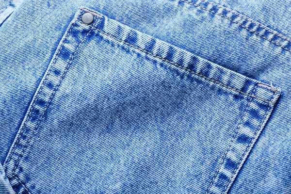 Blue Jeans Background Closeup — Stock Photo, Image